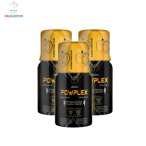Powplex - Organic Natural Energy Booster with Borojo, Guaraná & Maca (3 PACK)