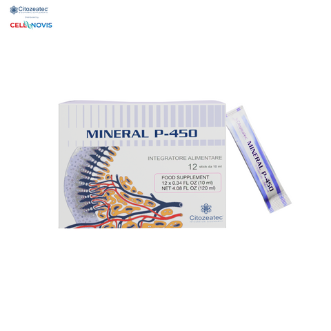 MINERAL P-450 - Calcium, Magnesium, Potassium - Supplies Electrolytes That Provides Optimal Muscle Comfort Cramps, Fatigue, Supports Healthy Metabolism