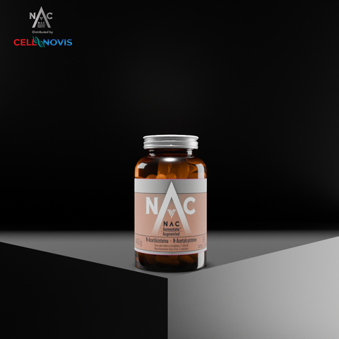 Augmented NAC (90 caps) - Powerful Supplement in Antioxidant and Detox Effects - N-Acetyl-Cysteine - Glutathione Precursor