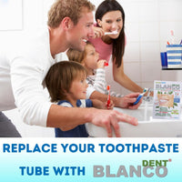 Blancodent Kit -Powder Toothpaste Fluoride Free, Natural Teeth Whitening and Alkalizing Toothpaste for White Teeth and Healthy Gums