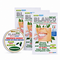 Blancodent Kit -Powder Toothpaste Fluoride Free, Natural Teeth Whitening and Alkalizing Toothpaste for White Teeth and Healthy Gums