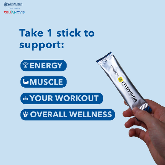 CITOVIGOR - Supports Endurance & Vitality with Vitamin B2, B6, B9 and B12