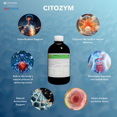 CITOZYM - Support Natural Detox, Immune and Longevity Support